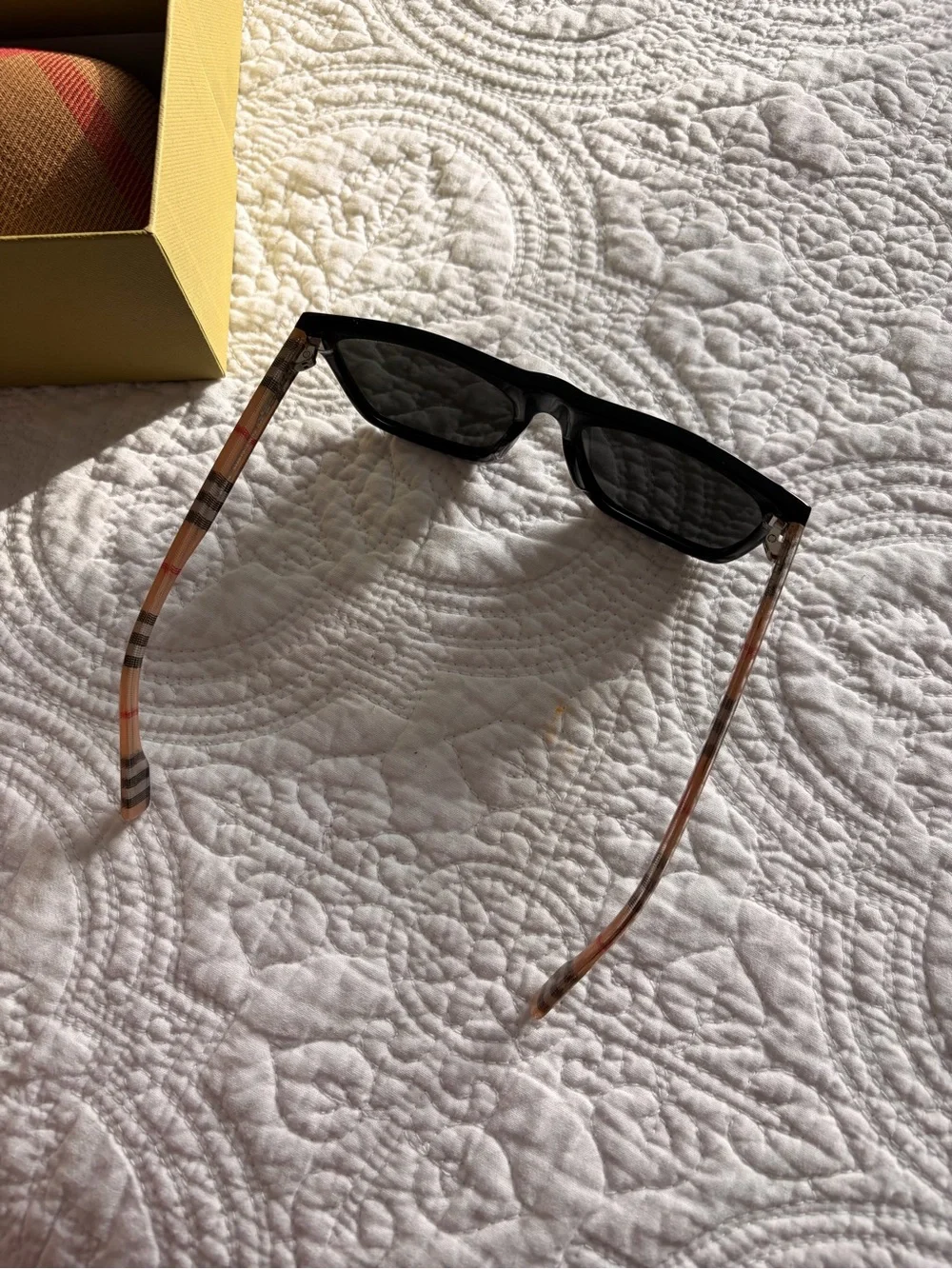 Burberry Gold and Black Logo Gift Box